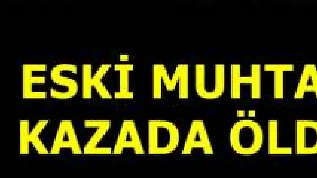 Yusuf Arıcı Trafik Kazasında Hayatını Kaybetti