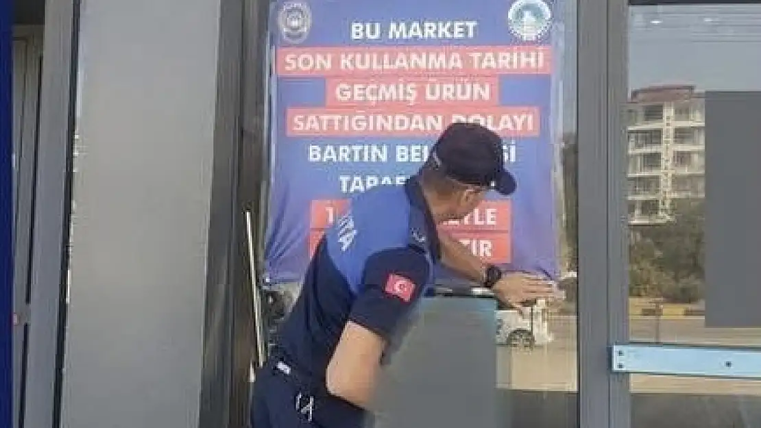 Zincir markete zabıtadan şok ceza