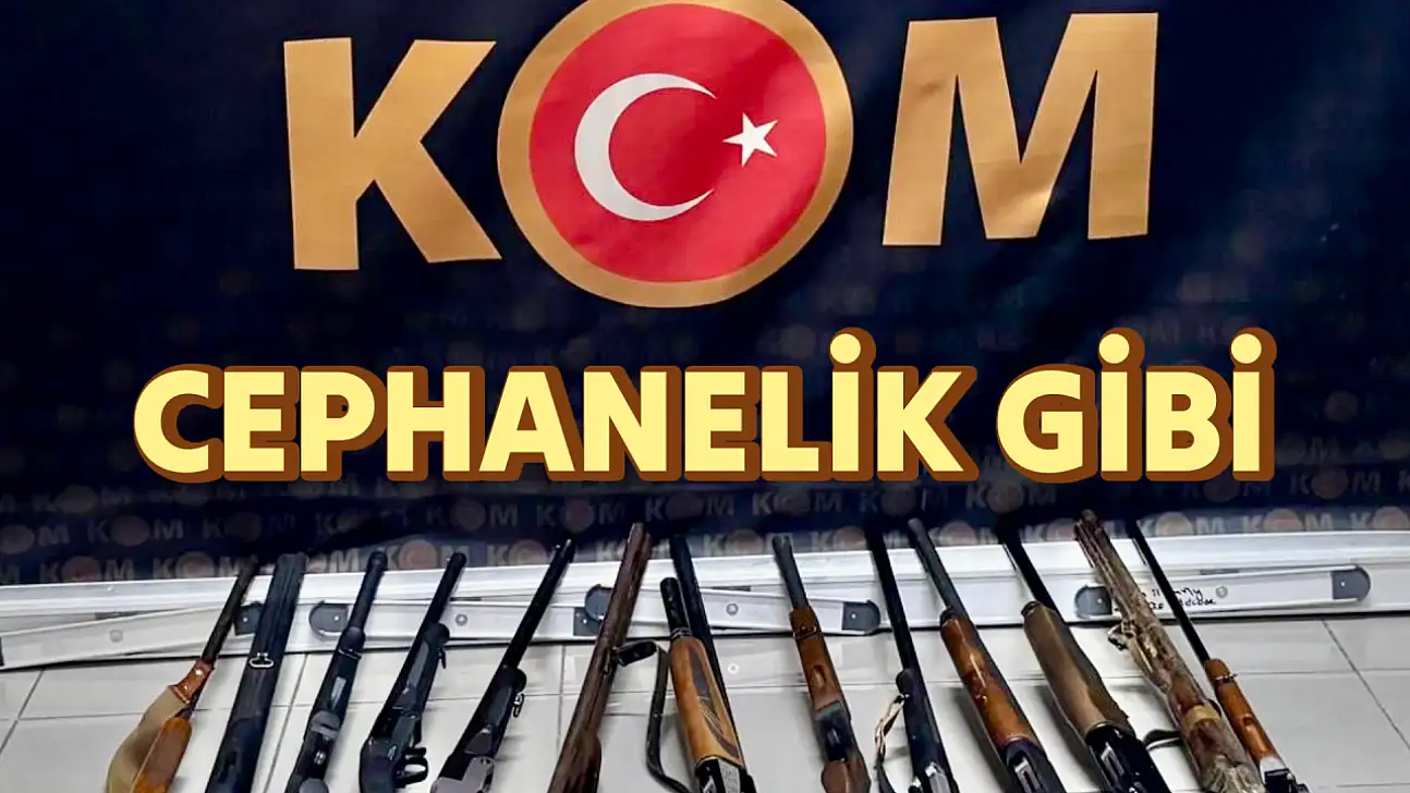 Bartın'da Cephanelik Gibi Operasyon