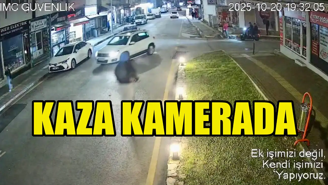 Bartın'da korkutan kaza