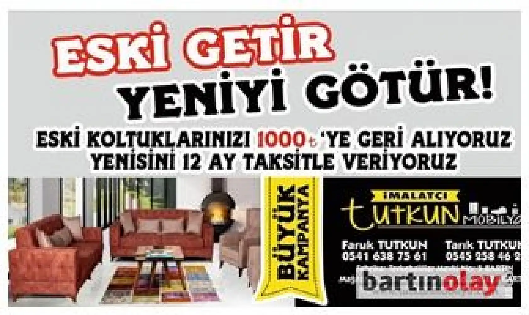 Tutkun Mobilya'da Açılışa Özel İndirimler