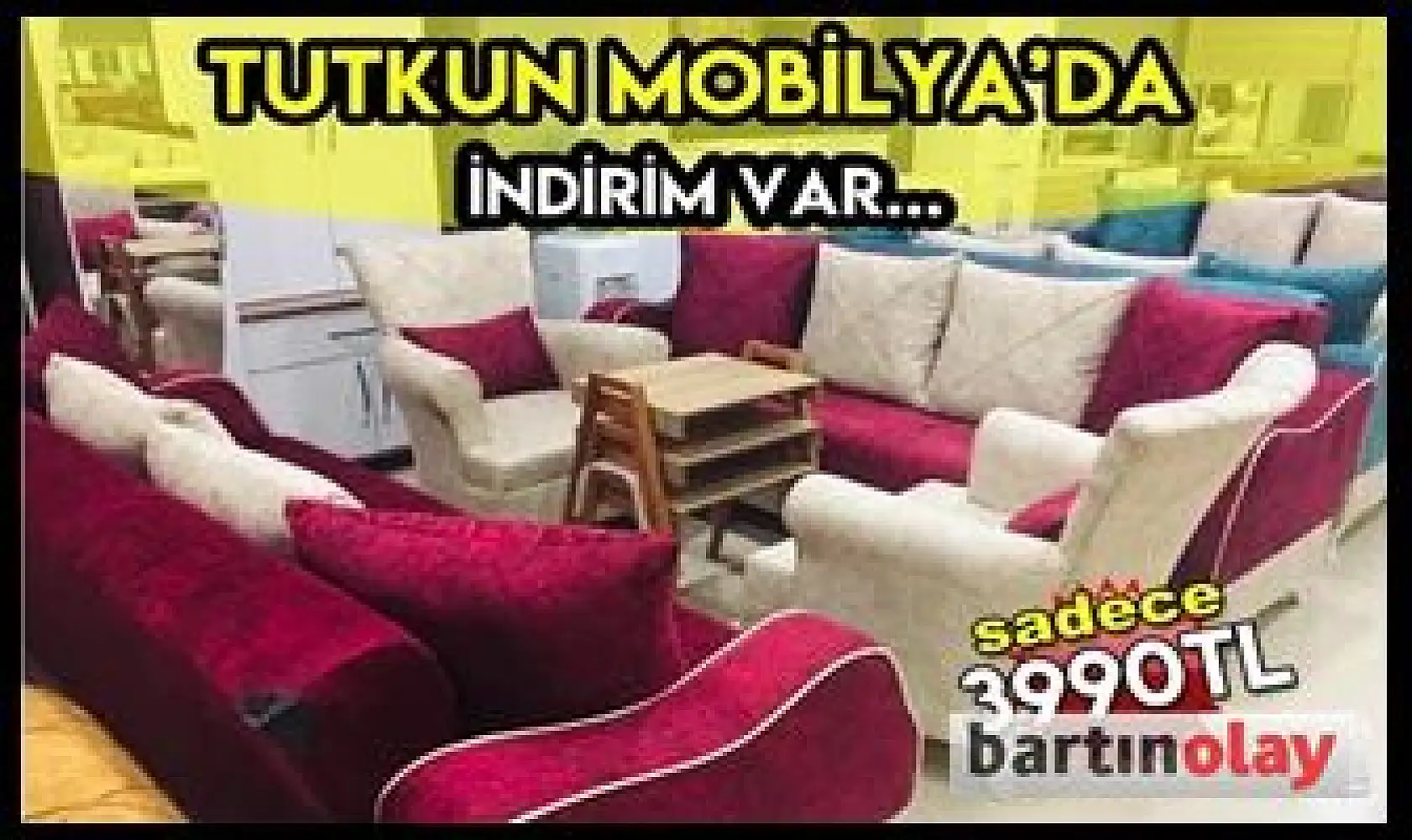 Tutkun Mobilya'da Açılışa Özel İndirimler