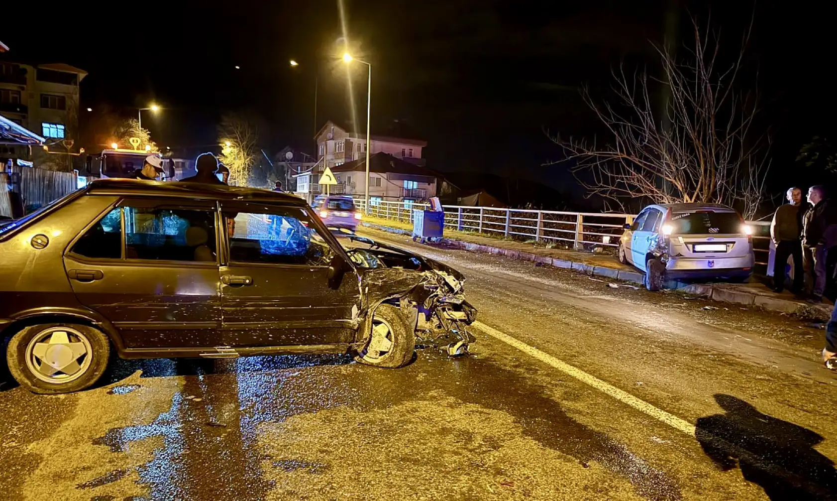 Kozcağız-Çaycuma yolunda kaza