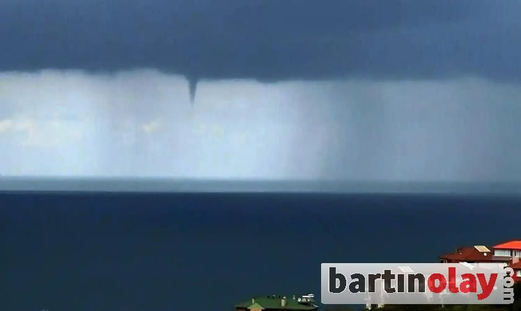 Amasra açıklarında hortum