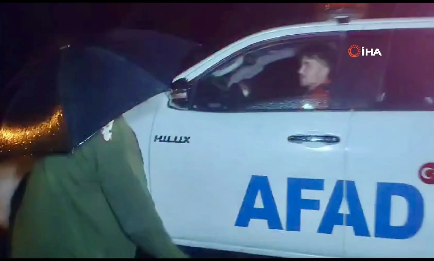 Su yükselince mahsur kaldılar