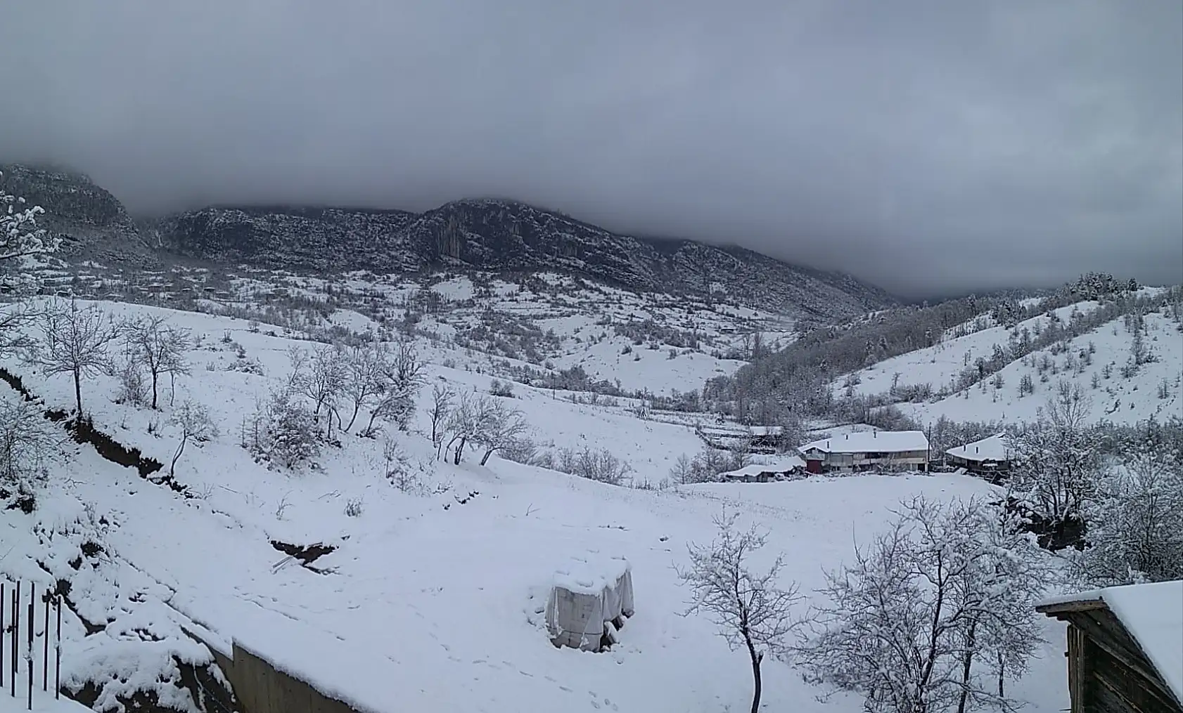 Ulus'tan kar manzaraları