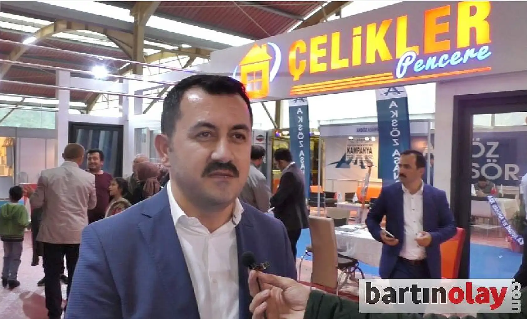 Çelikler fuardaki ilgiden oldukça memnun