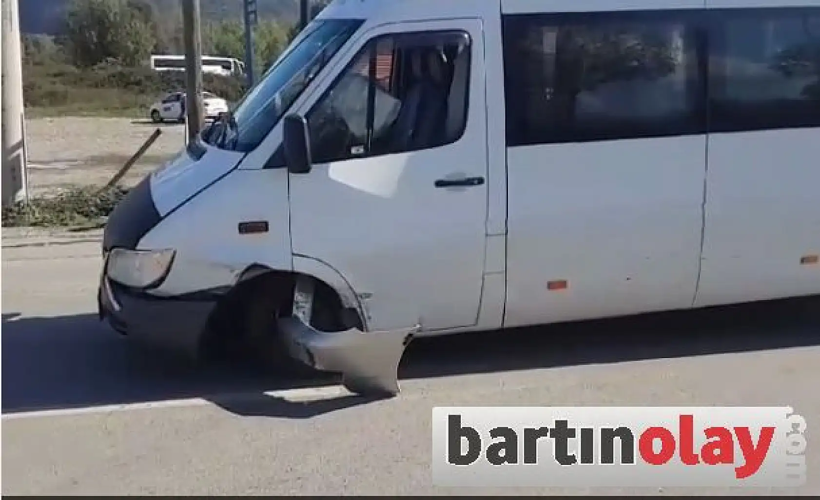 Terminal kavşağında kaza