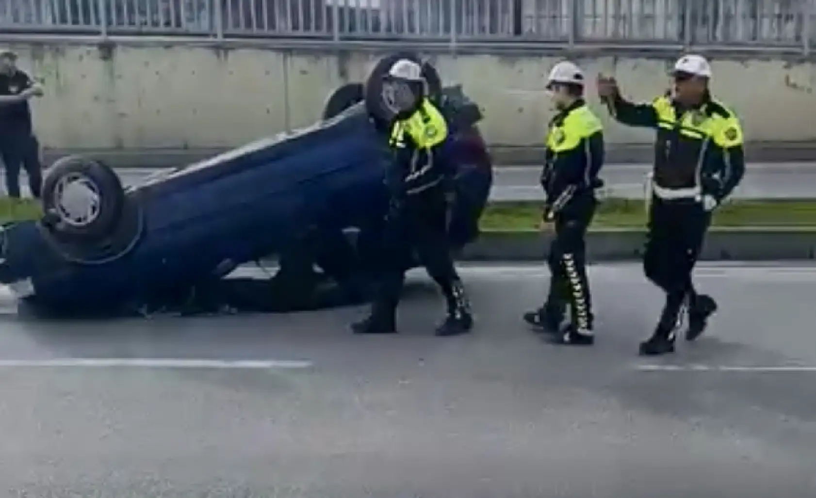 Türbe Mevkiinde kaza