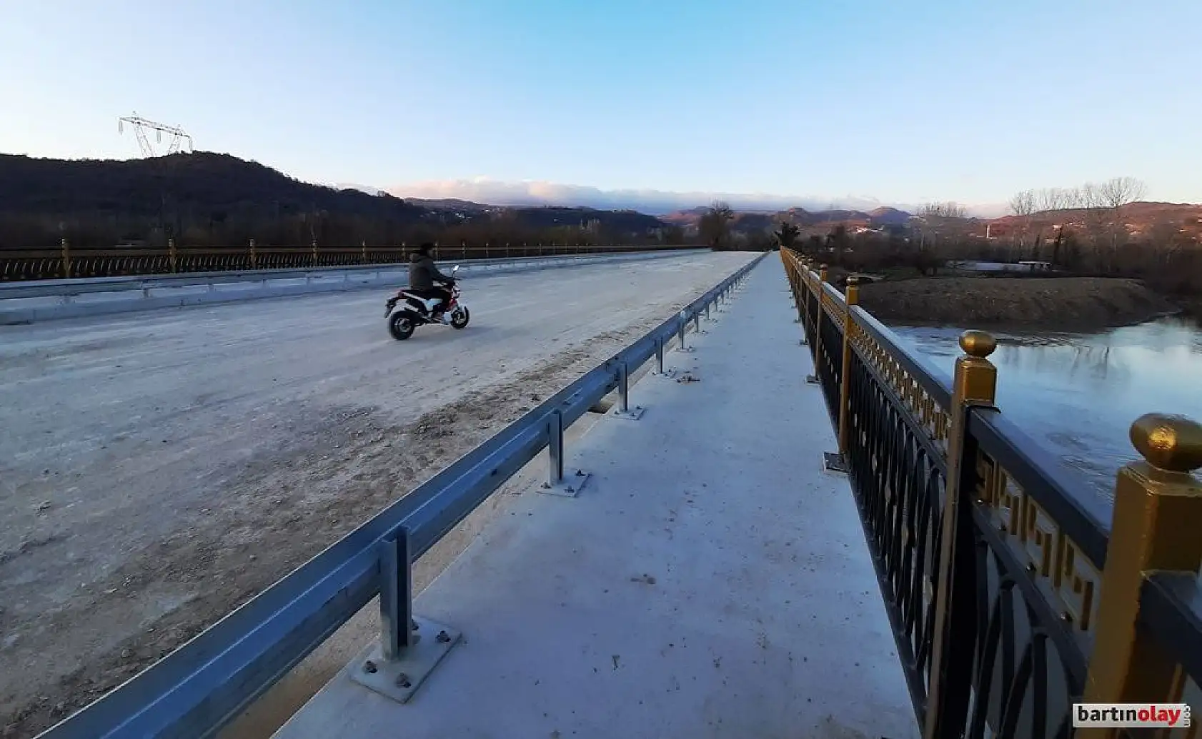 TOKİ köprüsünün yapımı tamamlandı