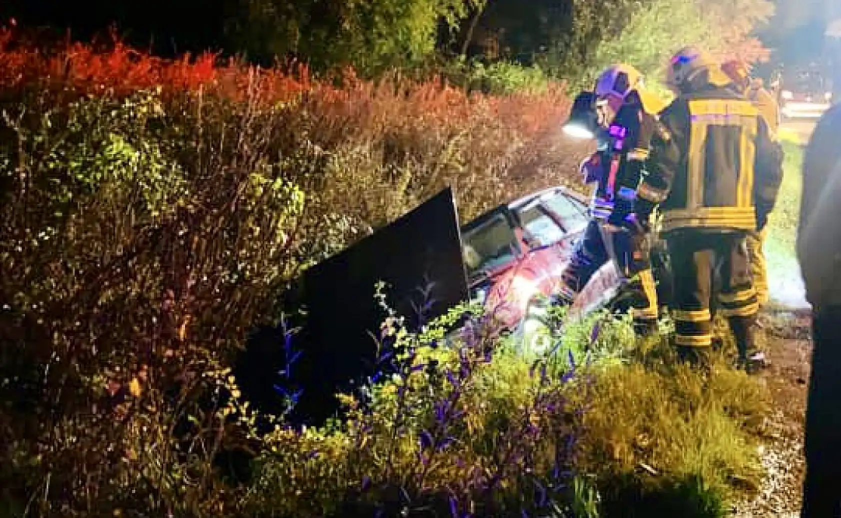 Hakimiyeti kaybedince kanala düştü