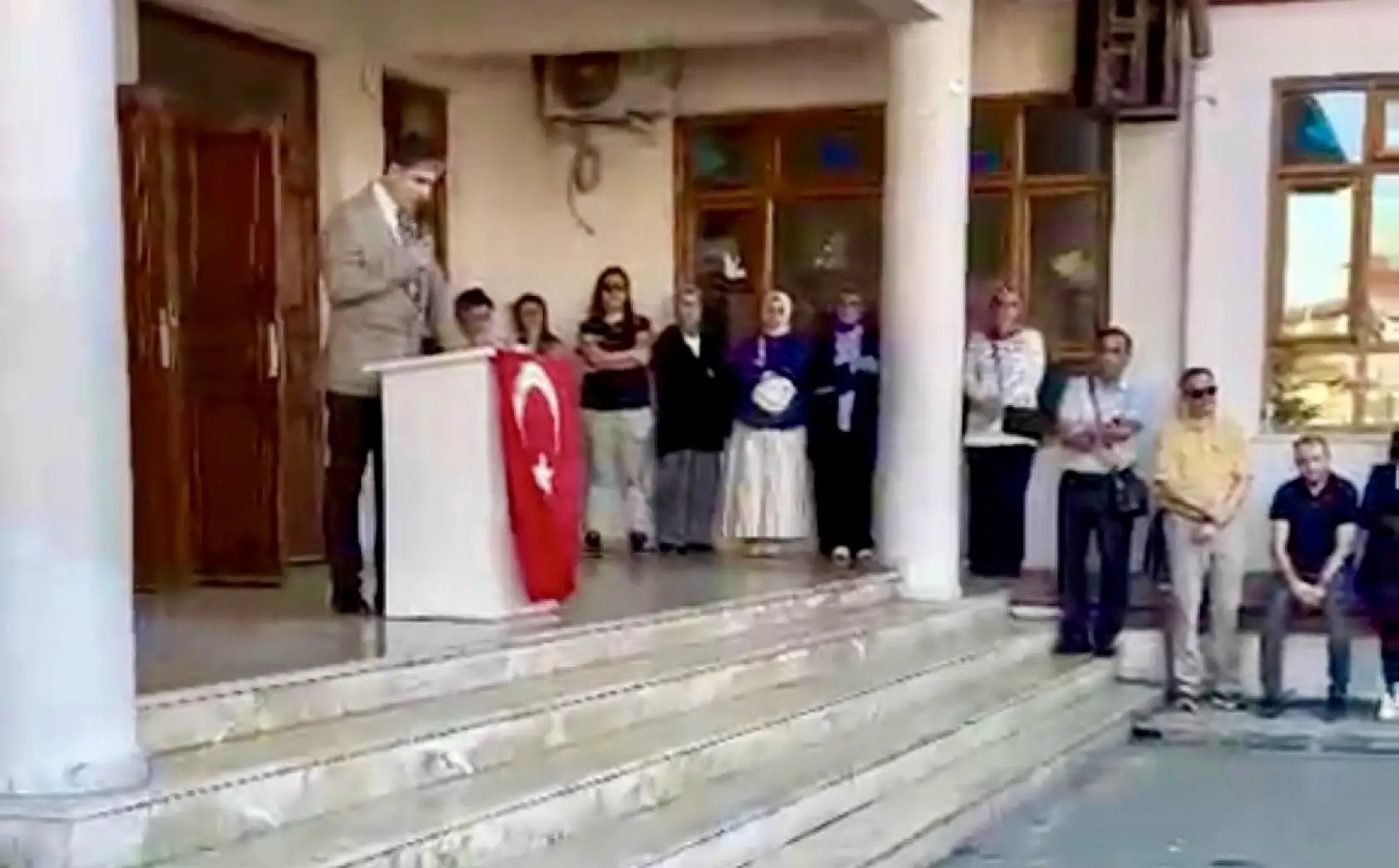 Görev yaptığı okula bu kez tabutla getirildi