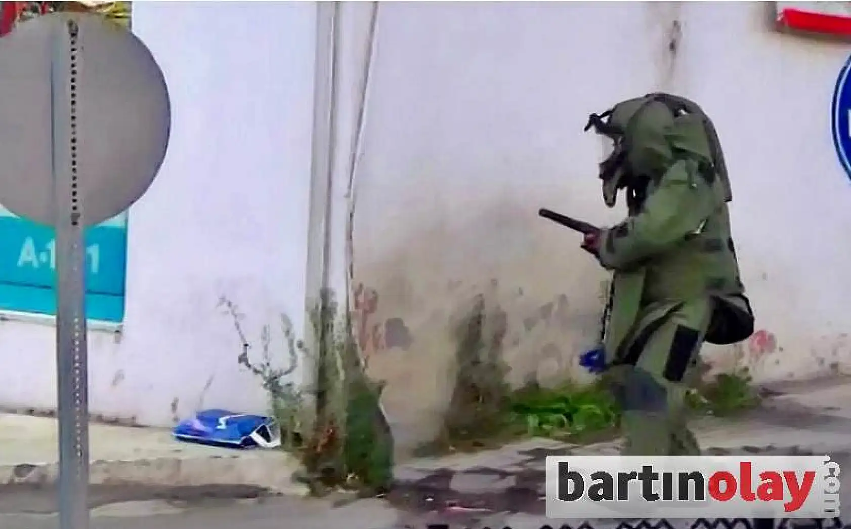 Bartın'da bomba paniği