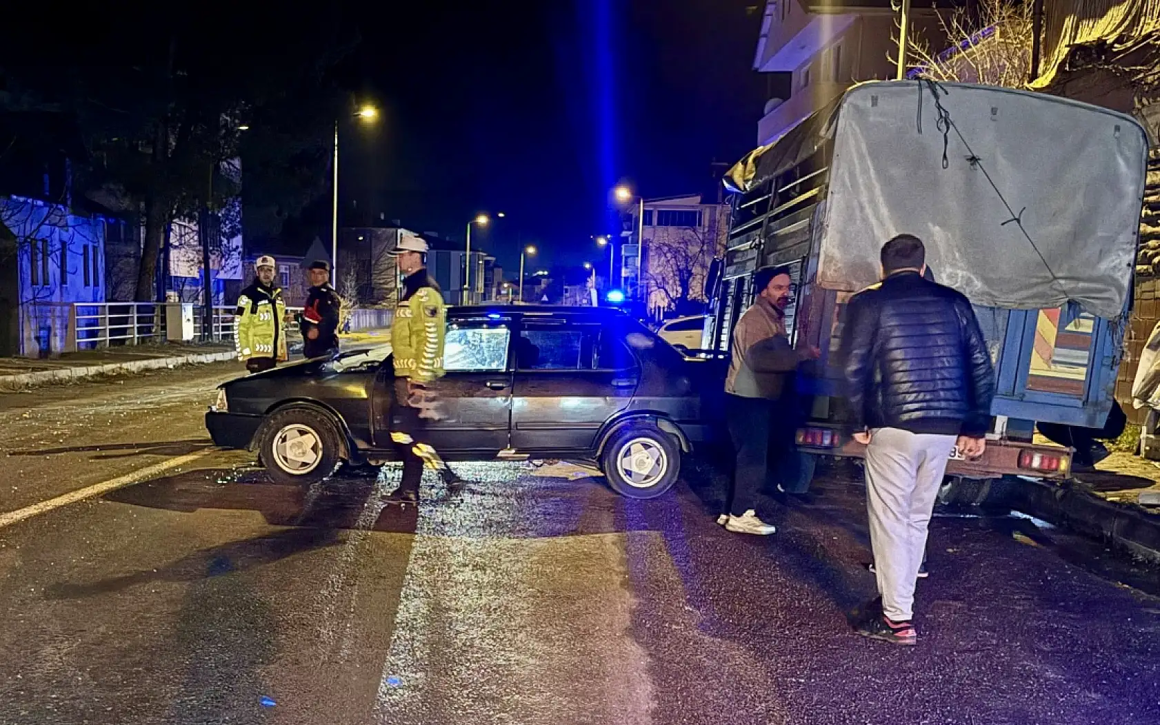 Kozcağız-Çaycuma yolunda kaza