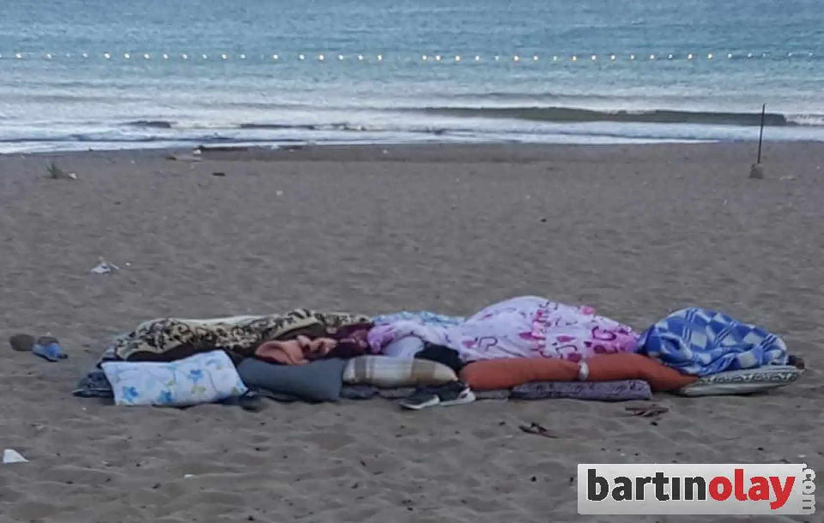 İnkumu'nda tatil manzaraları