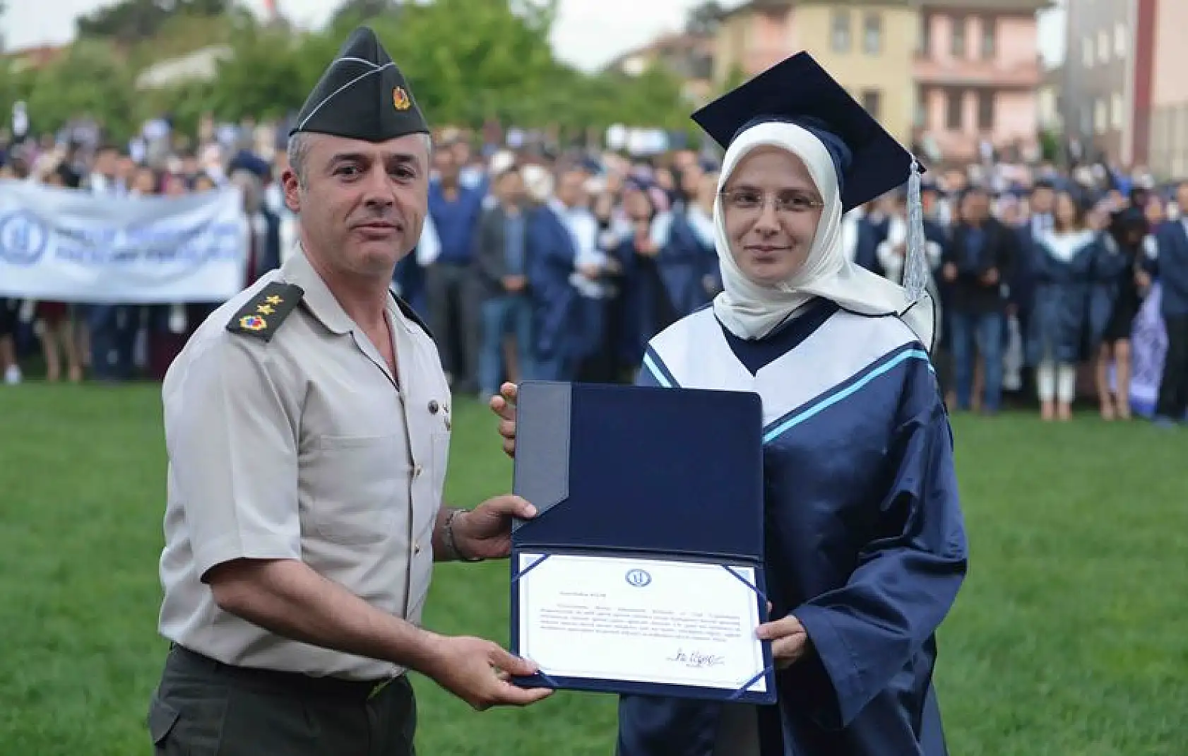 Bartın Üniversitesinde 9.mezuniyet coşkusu