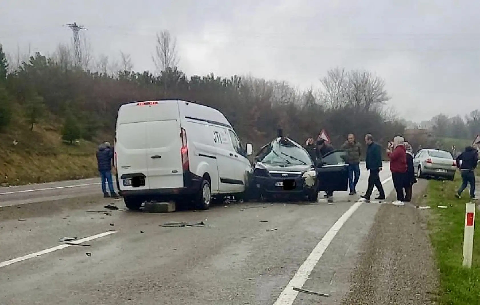 Bartın-Çaycuma yolunda feci kaza: 1 Ölü