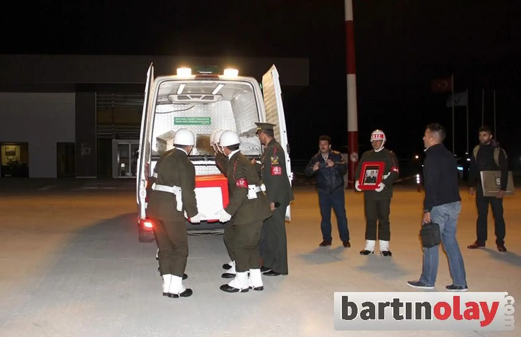 Şehidimiz Bartın'a geldi