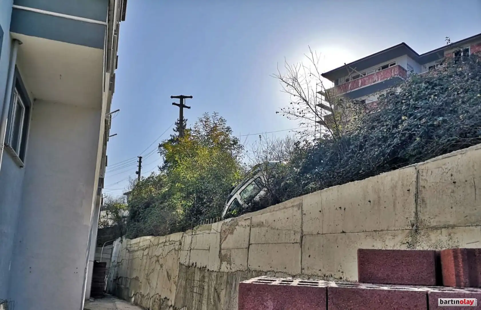 Aladağ Mahallesinde kaza