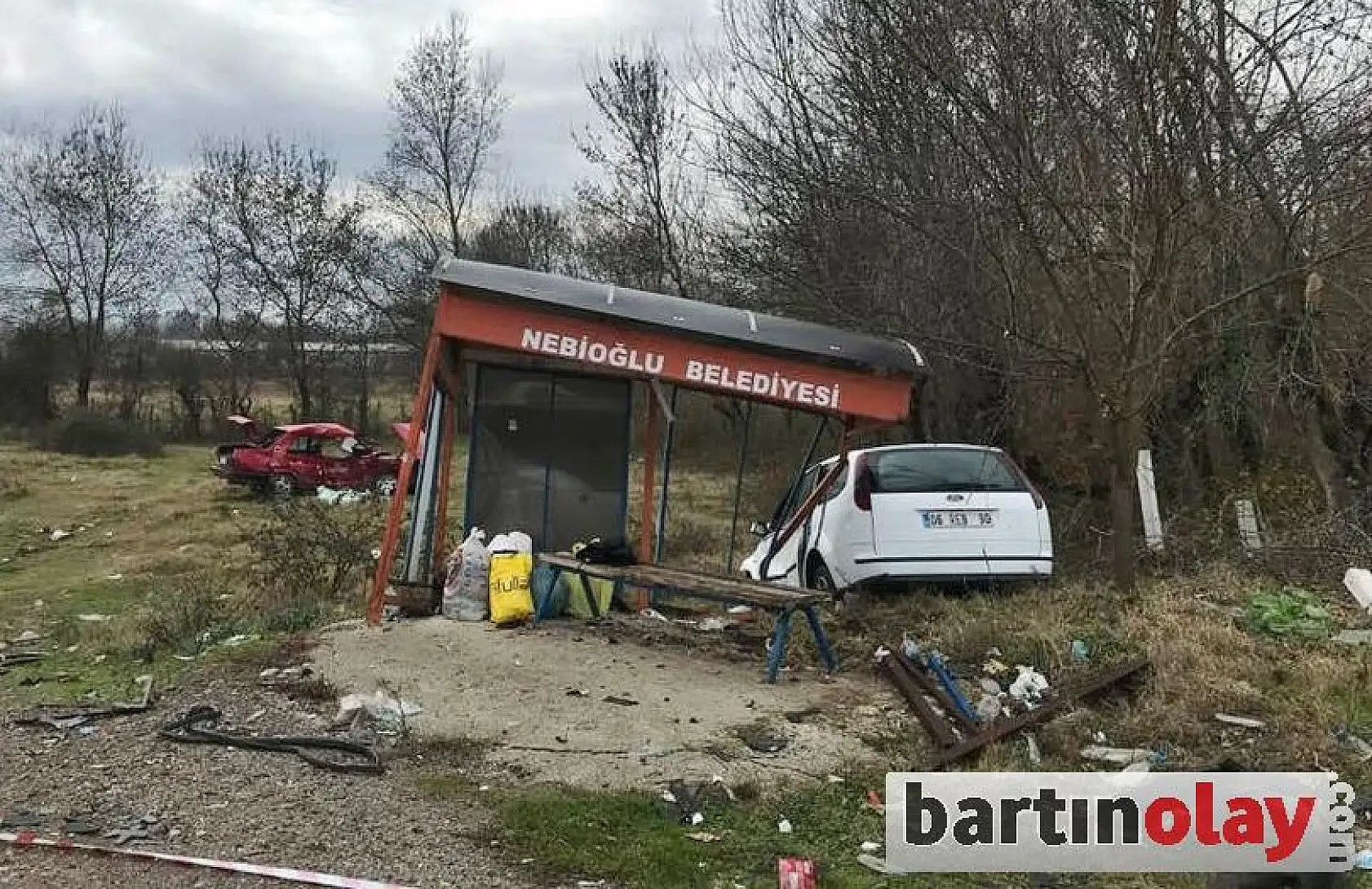 Kozcağız Nebioğlu yolunda feci kaza