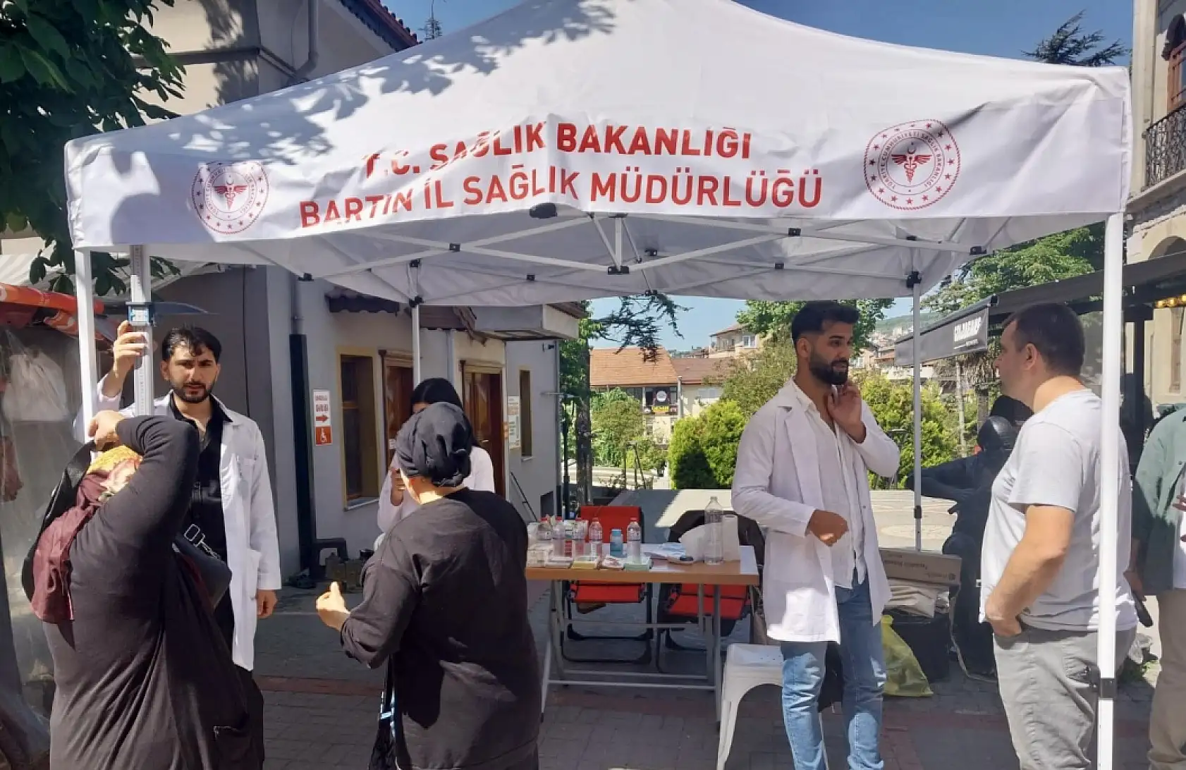 Vatandaşların bedensel ölçümü yapıldı