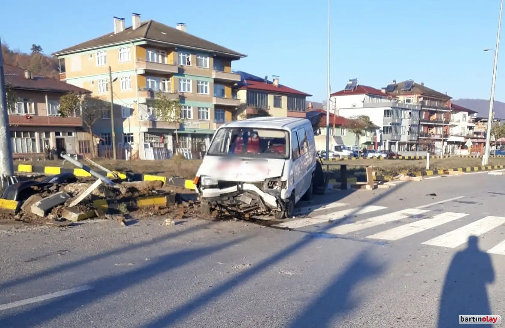 Organize sanayi kavşağında çarpışma