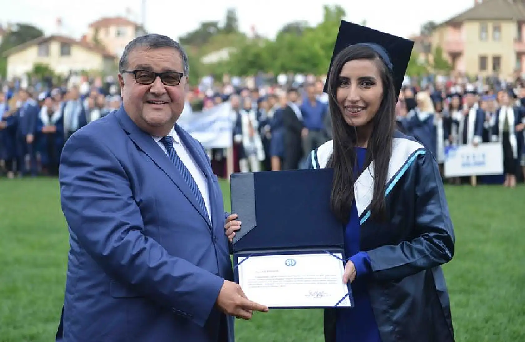 Bartın Üniversitesinde 9.mezuniyet coşkusu