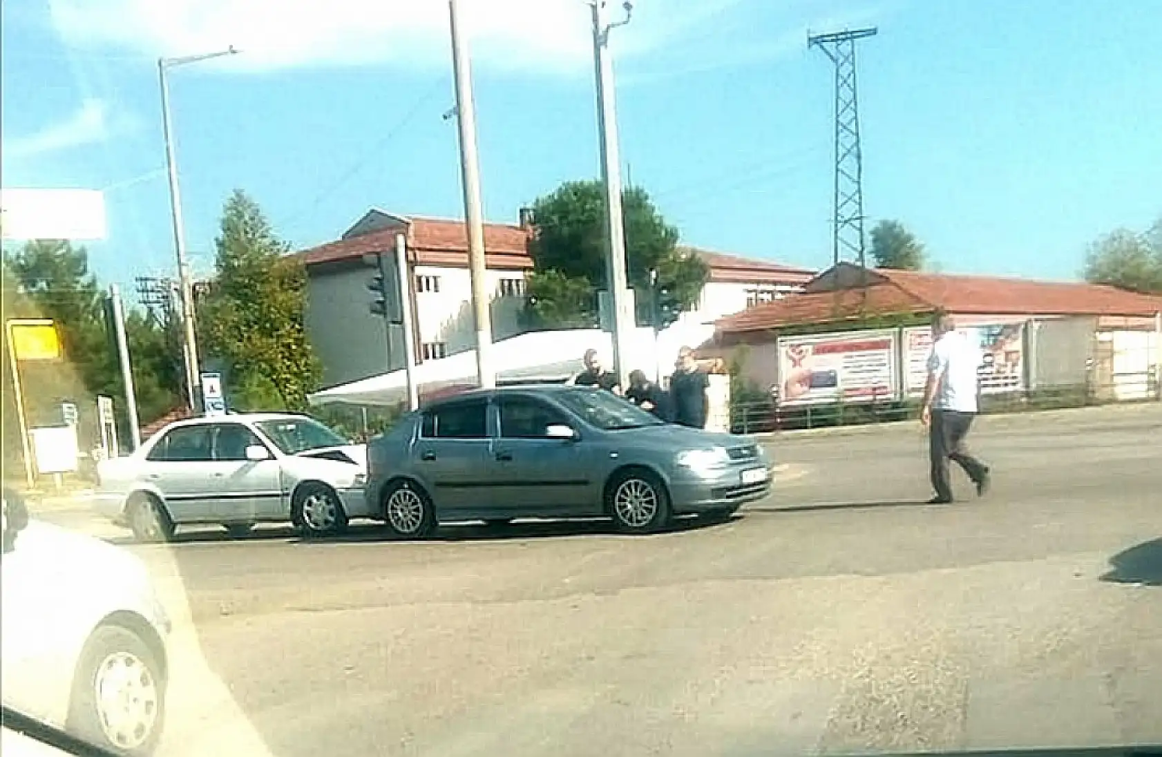 Kozcağız terminal kavşağında kaza