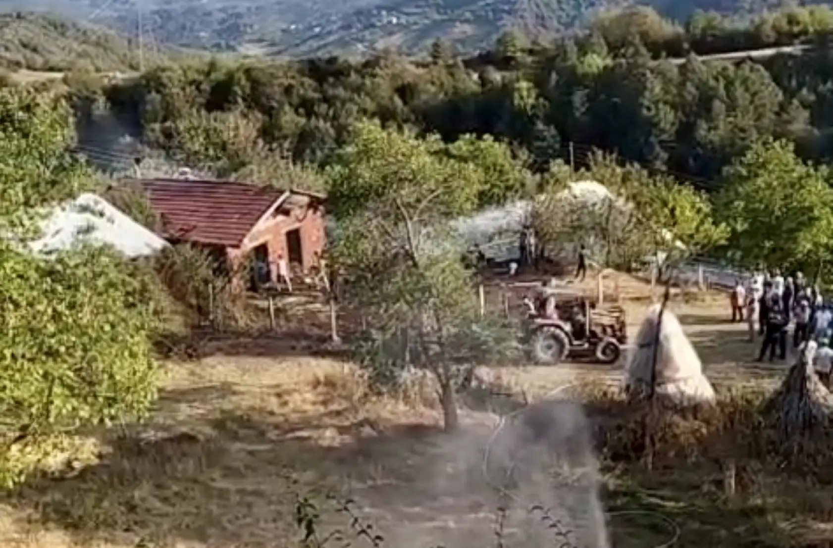 Bartın'da korkutan yangın