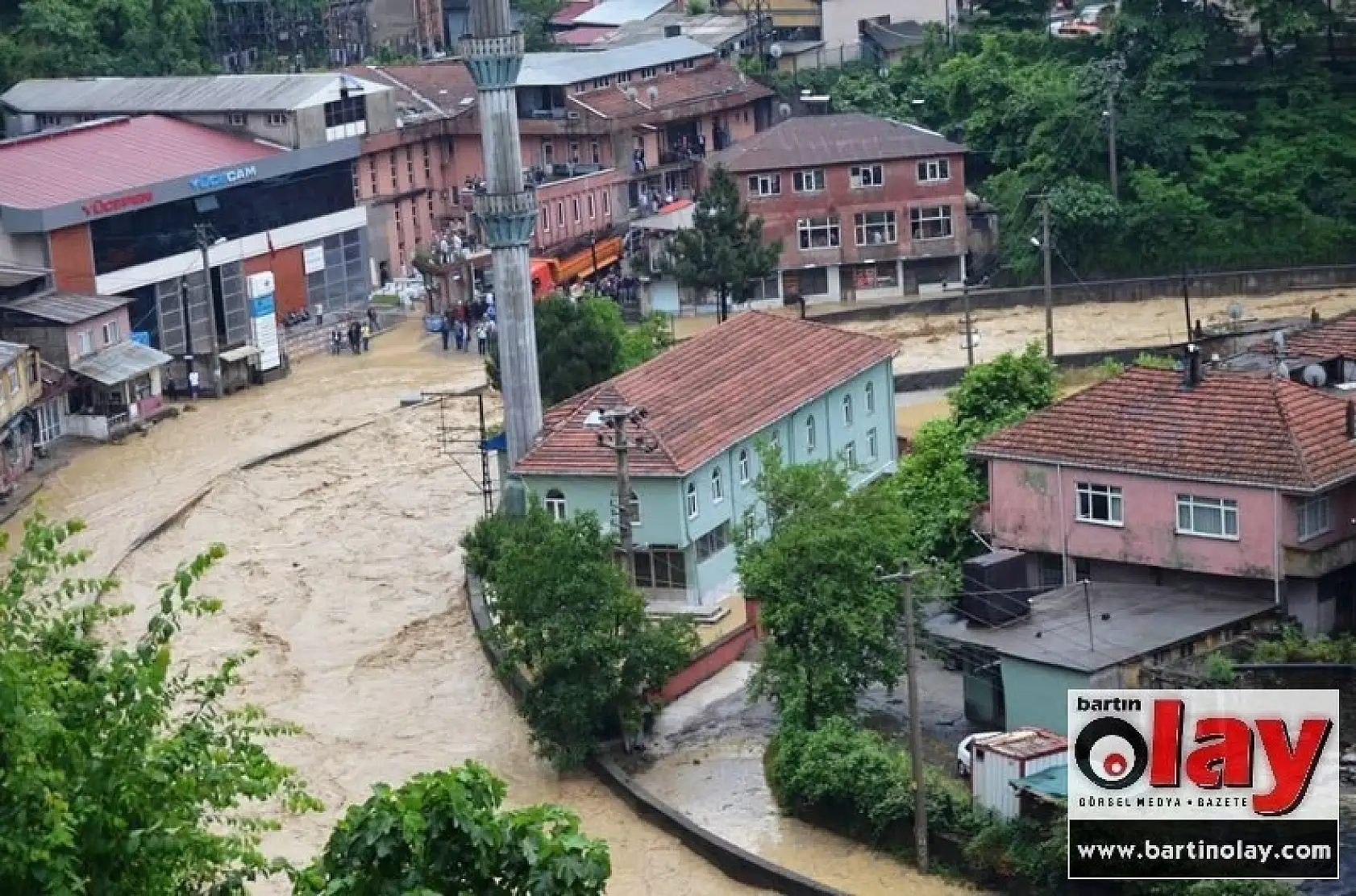 Zonguldak ve Bartın'da sel