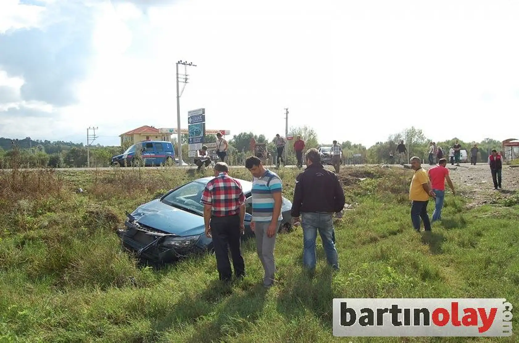 Ölüm yolunda kaza, 2 yaralı
