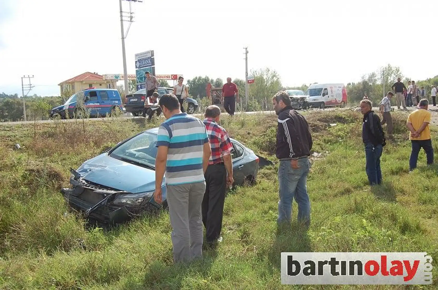 Ölüm yolunda kaza, 2 yaralı