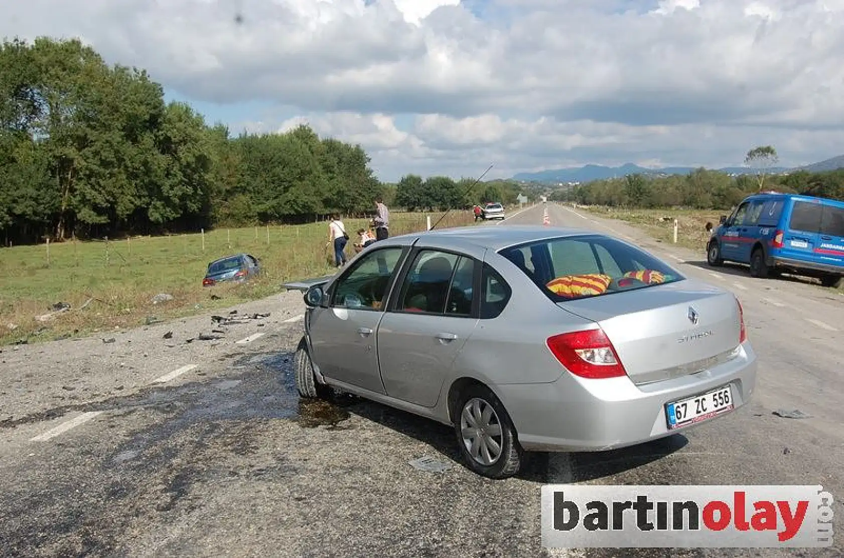 Ölüm yolunda kaza, 2 yaralı