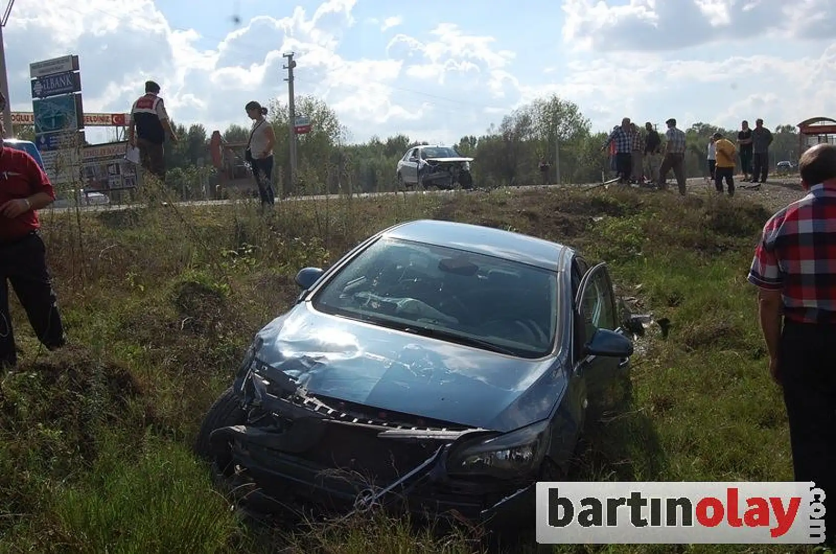 Ölüm yolunda kaza, 2 yaralı