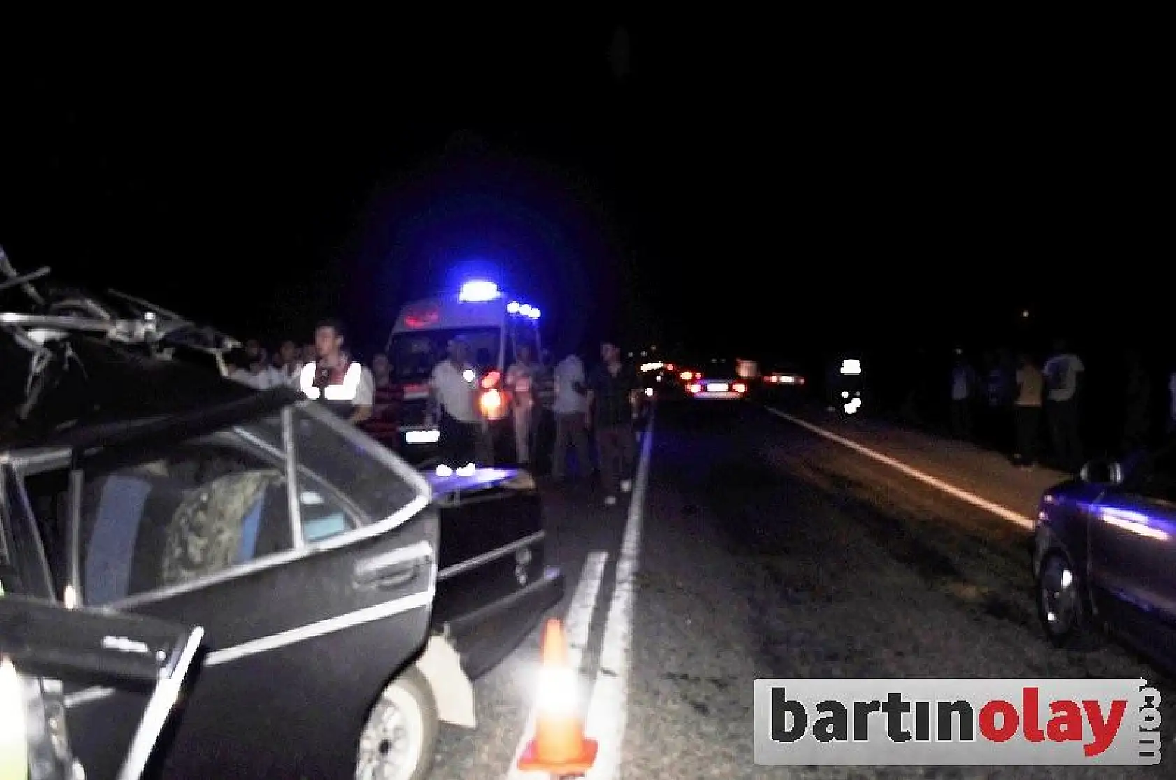 Feci kaza:1 ölü, 4 yaralı