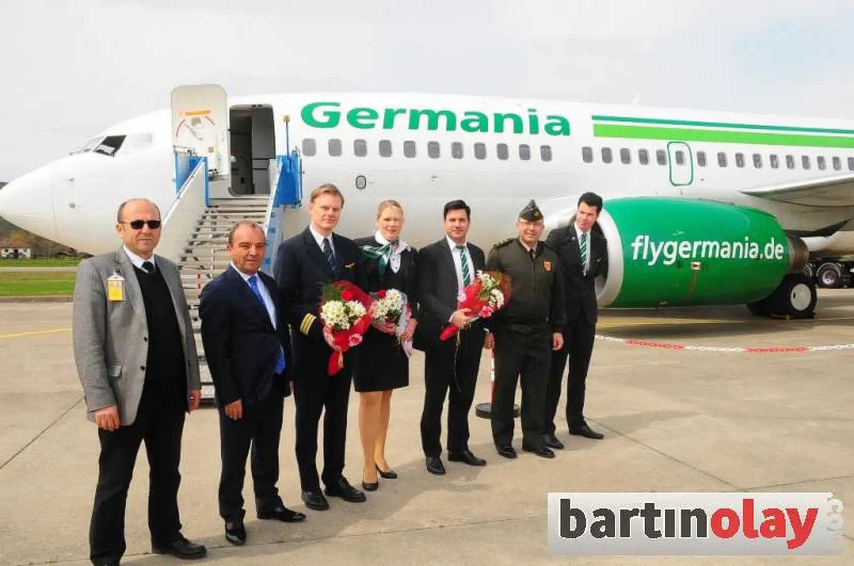 Sezonun İlk Uçağı İniş Yaptı