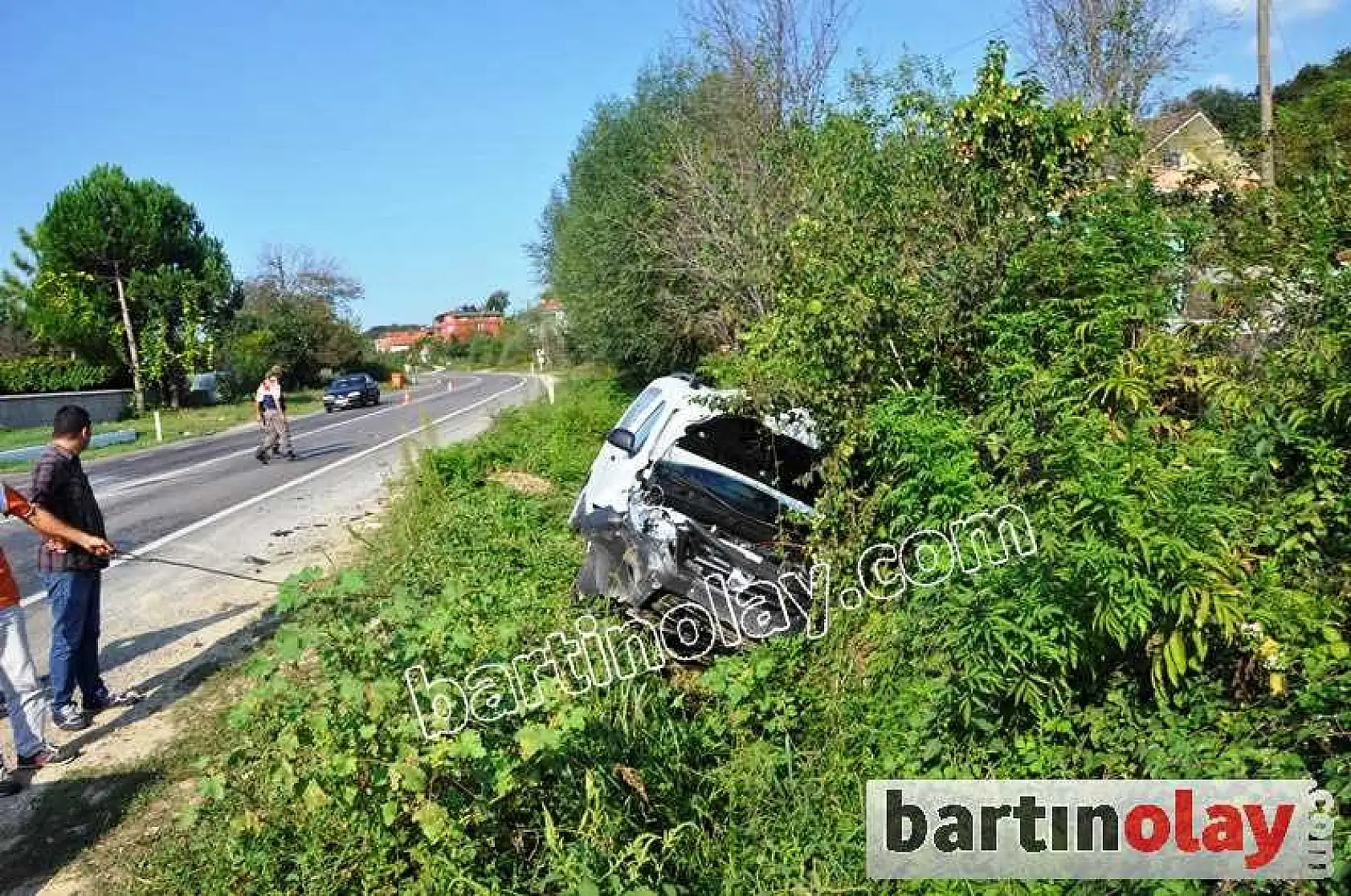 FECİ KAZA BÖYLE GÖRÜNTÜLENDİ