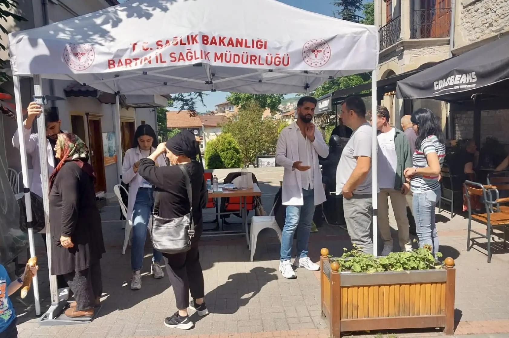 Vatandaşların bedensel ölçümü yapıldı