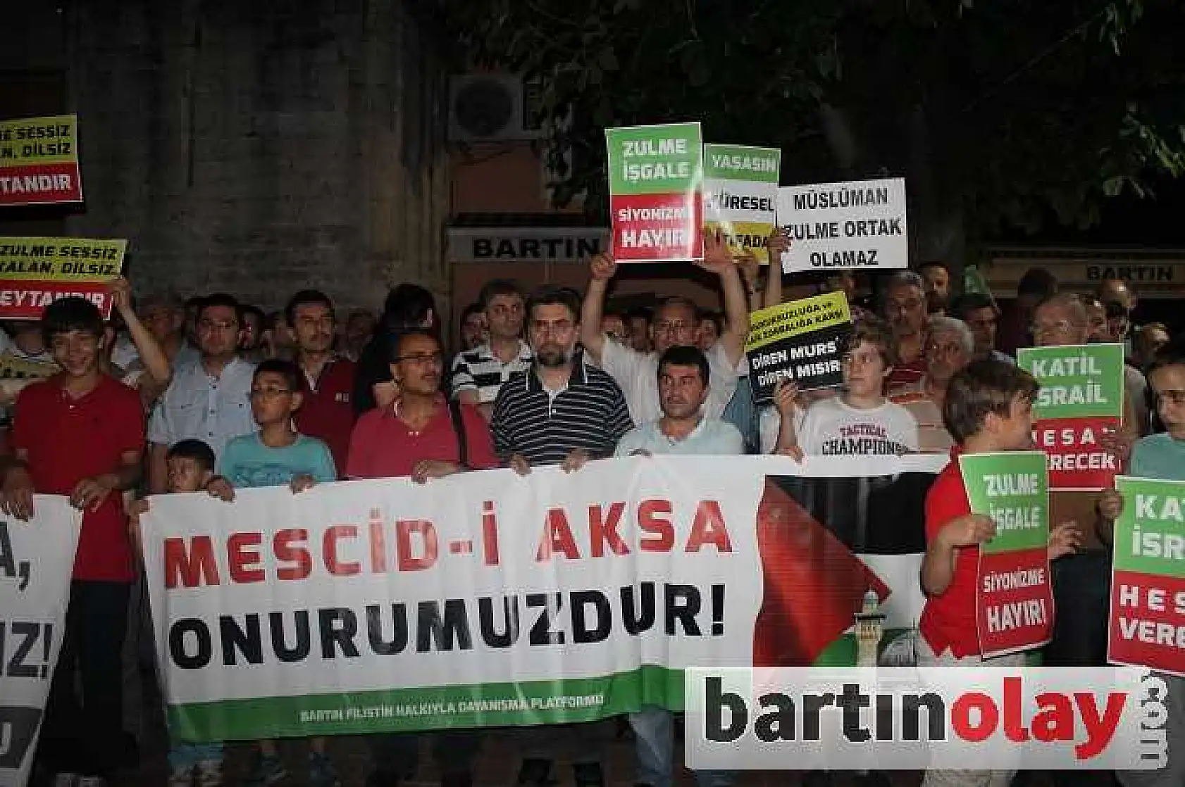 BARTIN'DAN GAZZE DİRENİŞİNE BİN SELAM