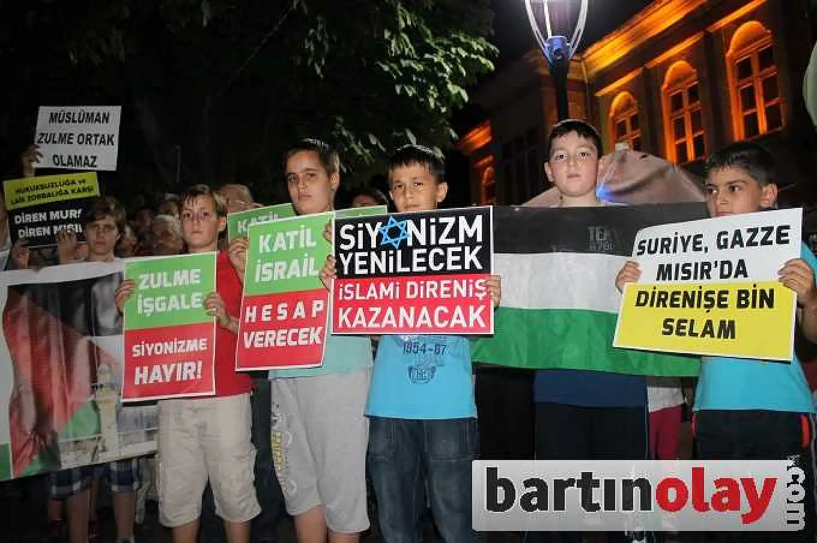 BARTIN'DAN GAZZE DİRENİŞİNE BİN SELAM