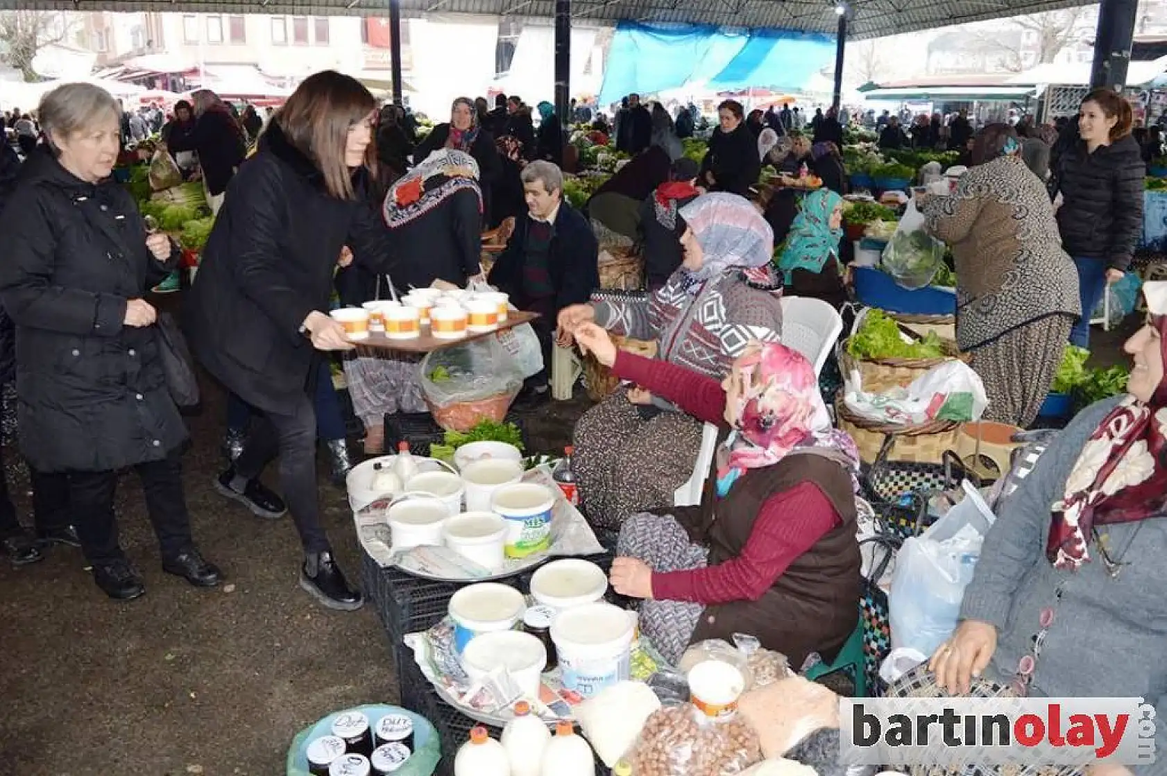 TSO'dan emekçi kadınlara pilav ikramı