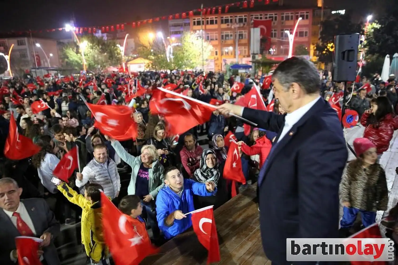 Bartın sokaklarında muhteşem coşku
