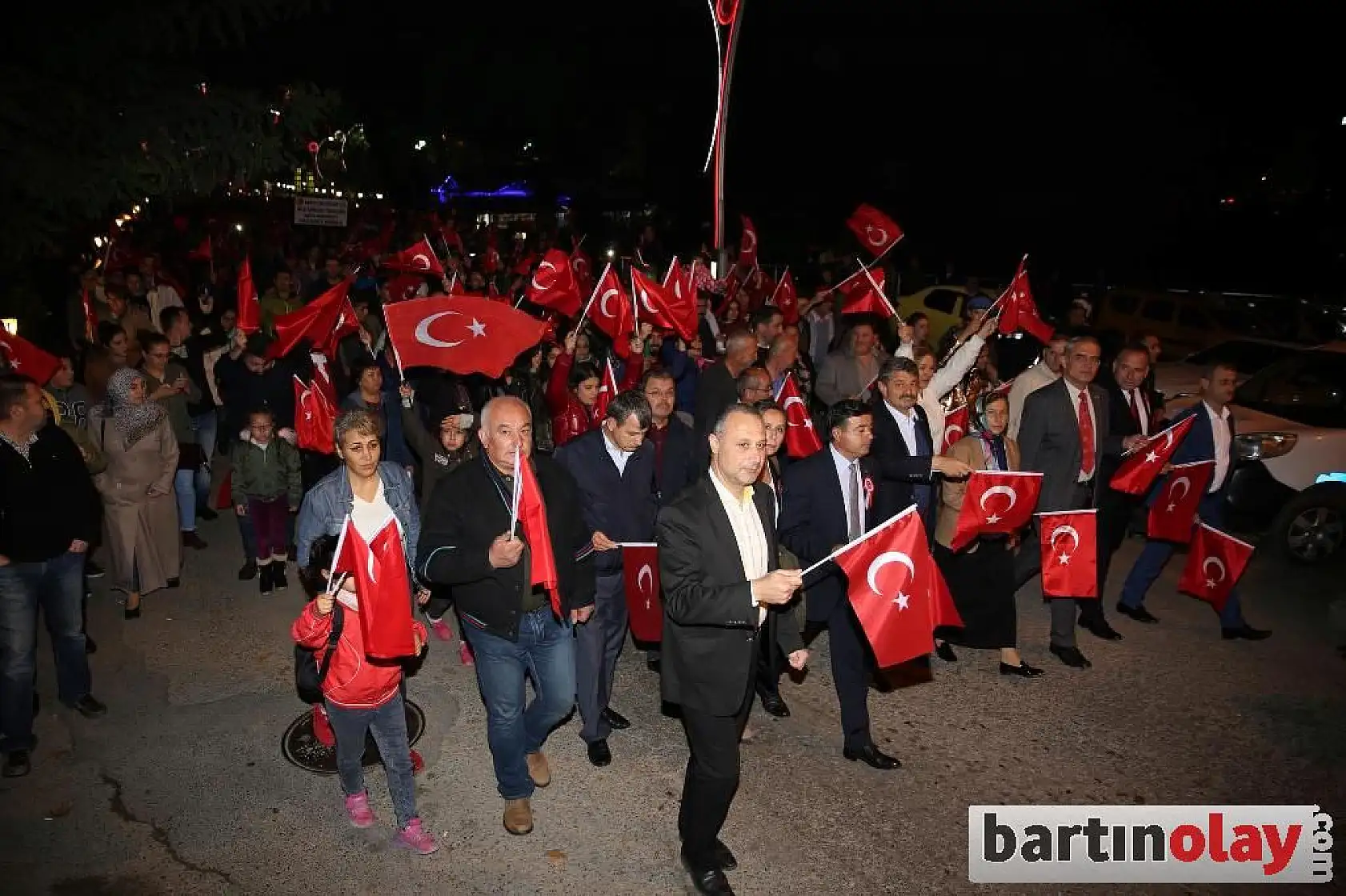 Bartın sokaklarında muhteşem coşku