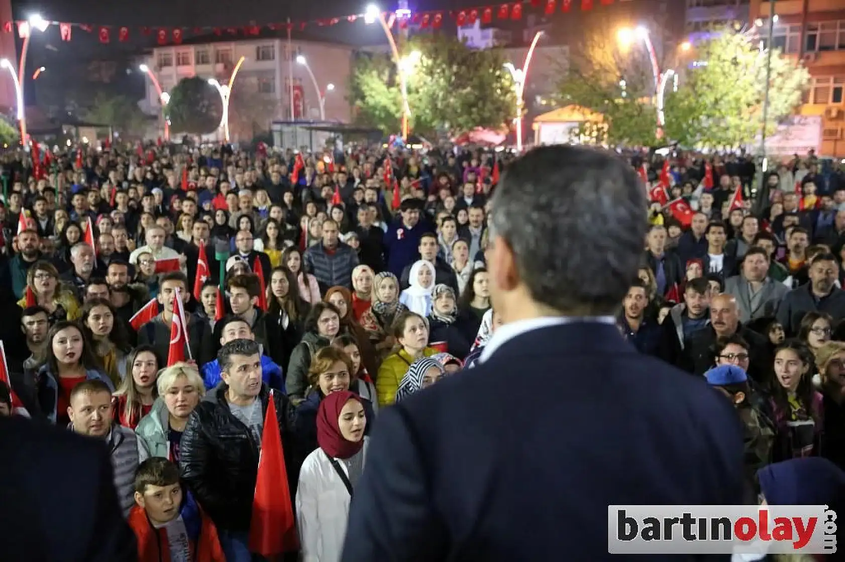 Bartın sokaklarında muhteşem coşku