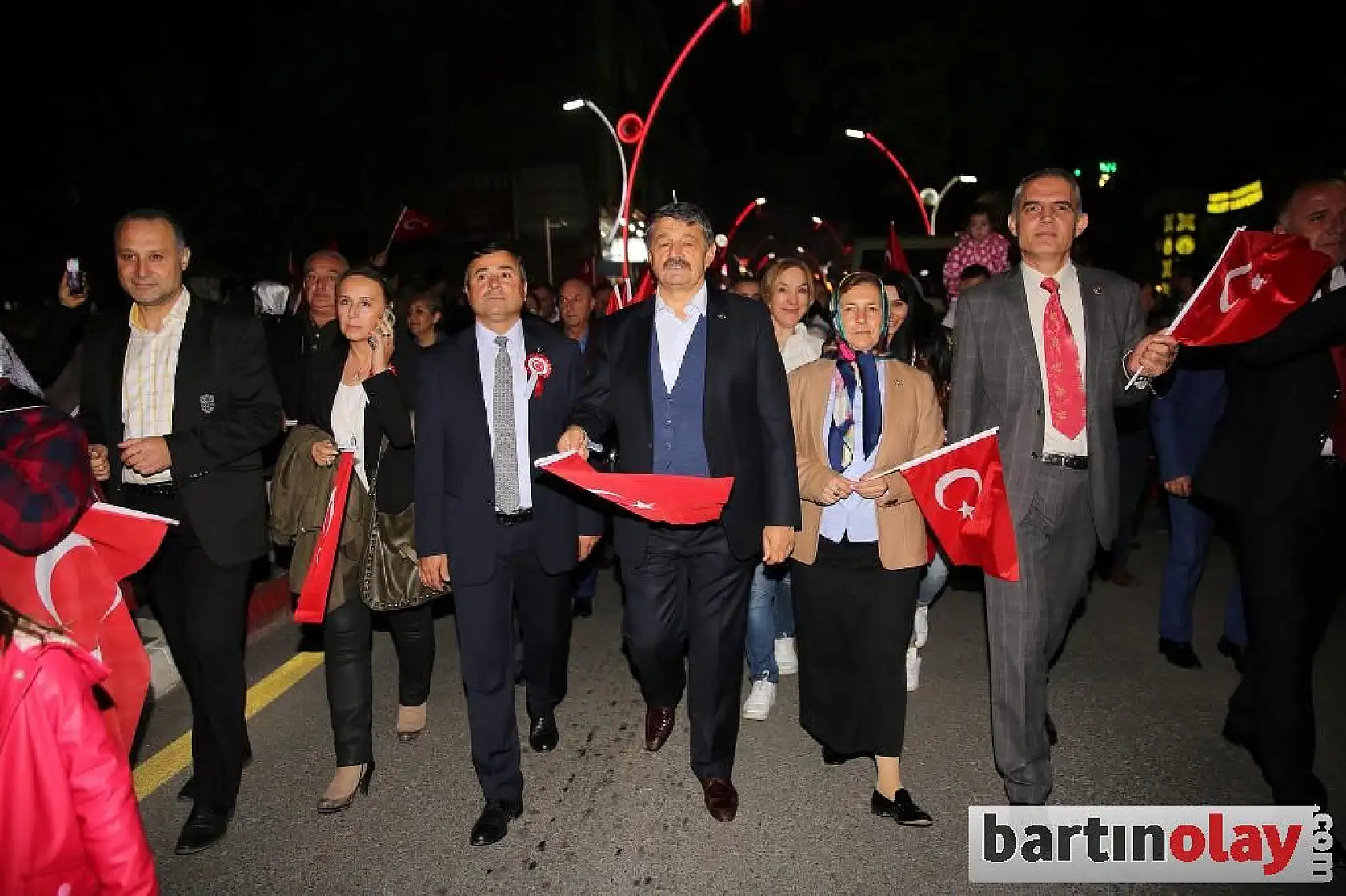 Bartın sokaklarında muhteşem coşku