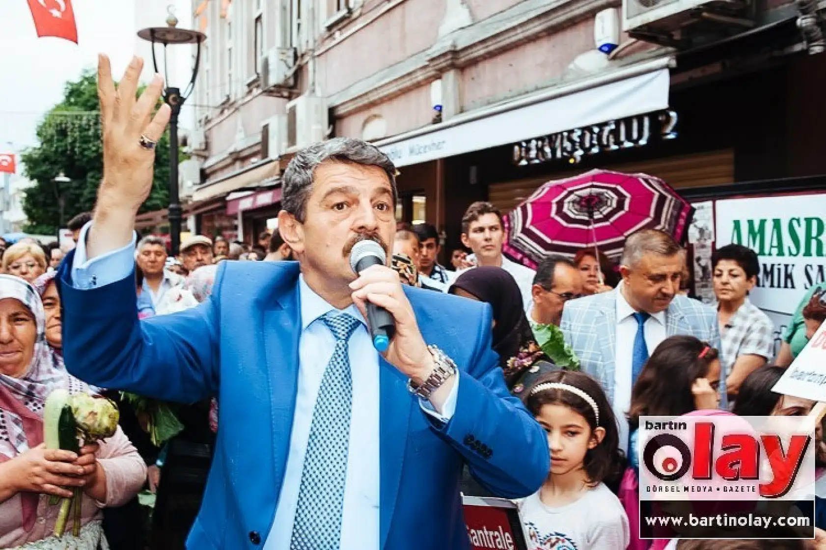 Santrale Çiftçi Kadınlardan Sebzeli Tepki