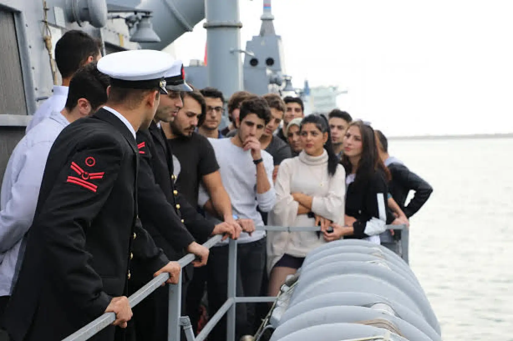 Öğrenciler'den Mızrak'a yoğun ilgi