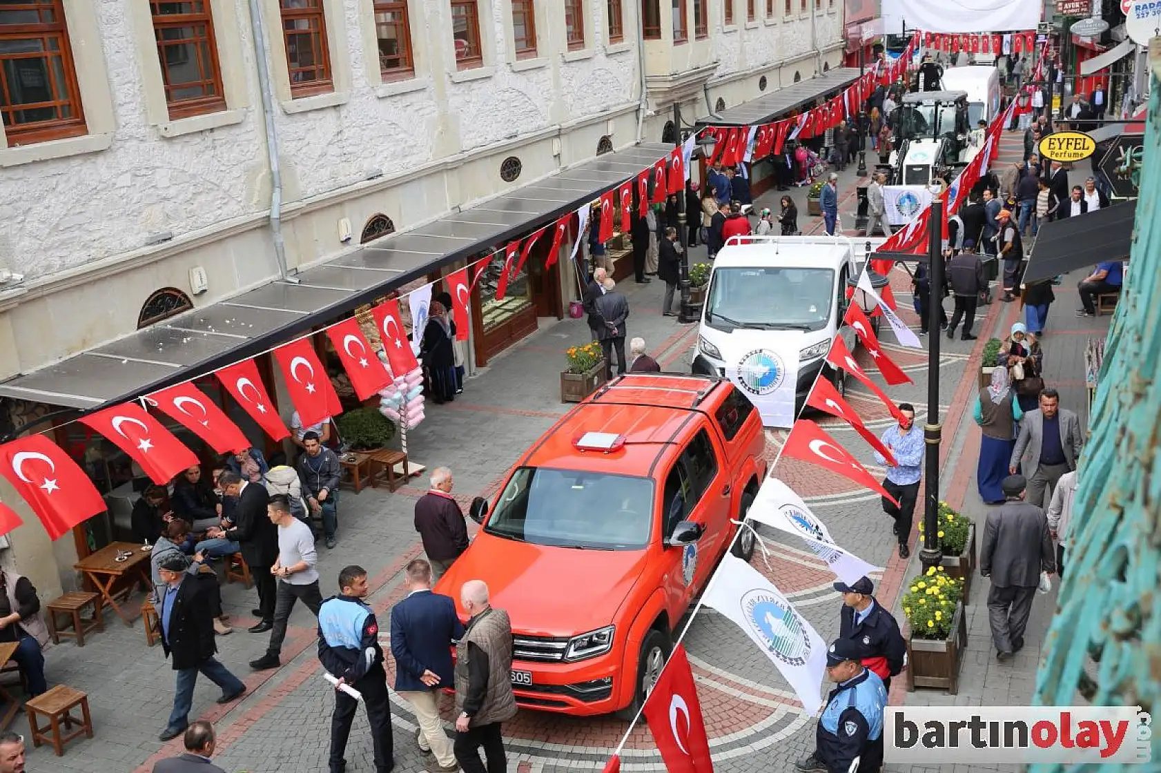Yeni alınan araçlar tanıtıldı