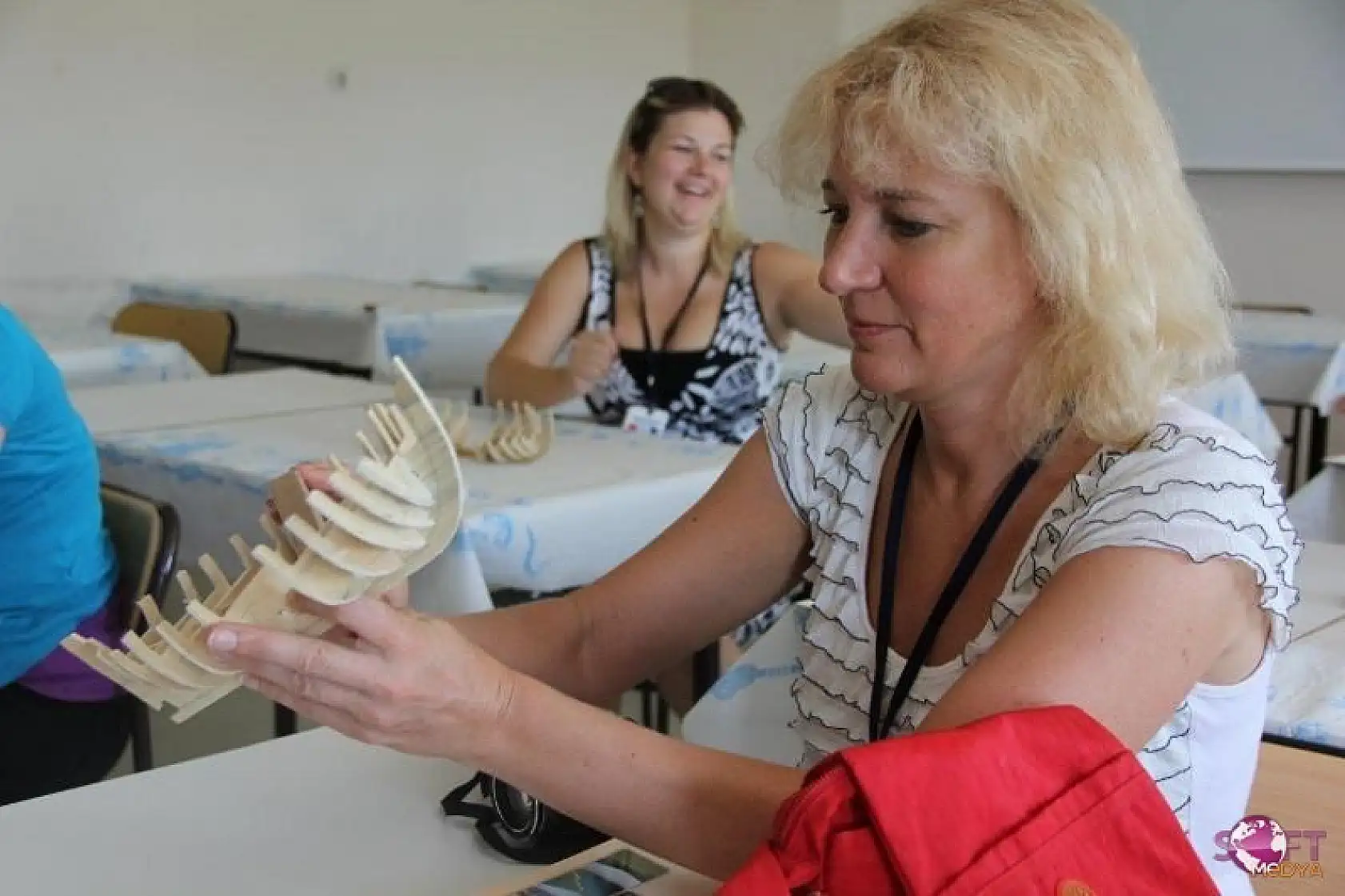 7 Ülkeden Ahşap Tekne Yapımını Öğrenmeye Geldiler