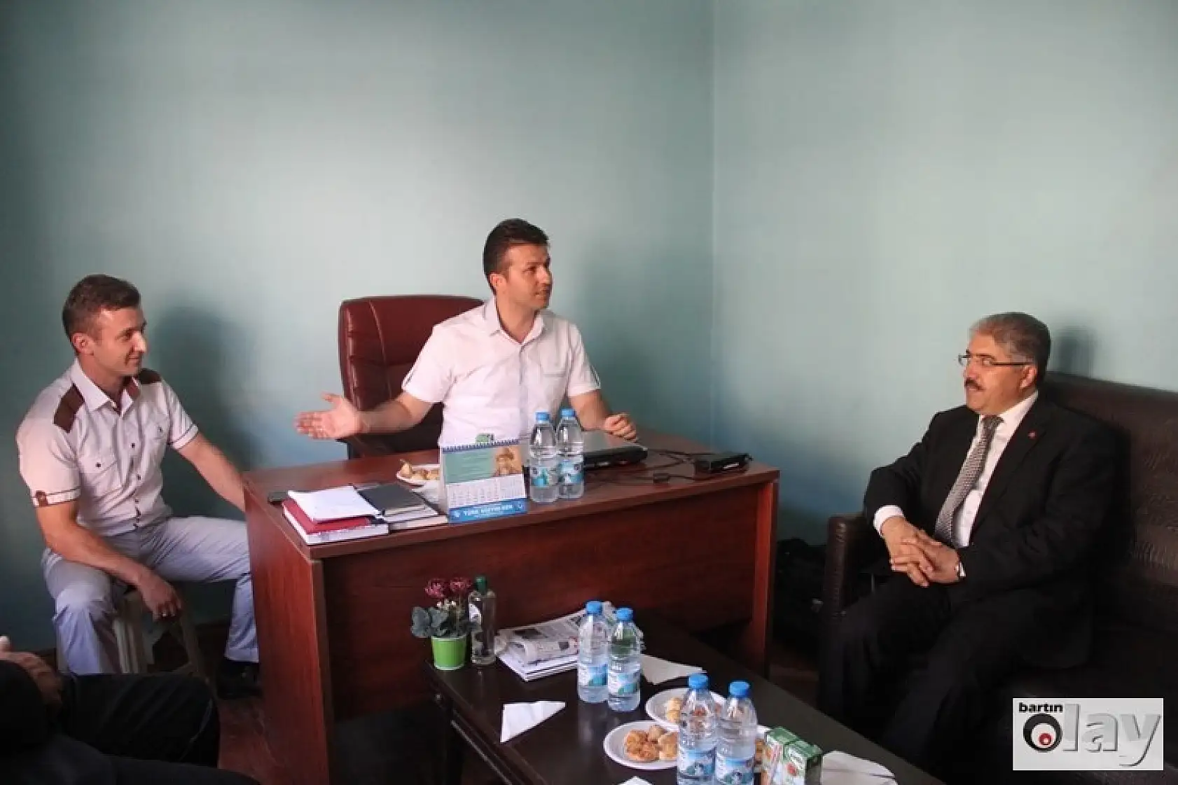 Vali Çıar, Gerçek Gazeteciler Derneğini Ziyaret Etti